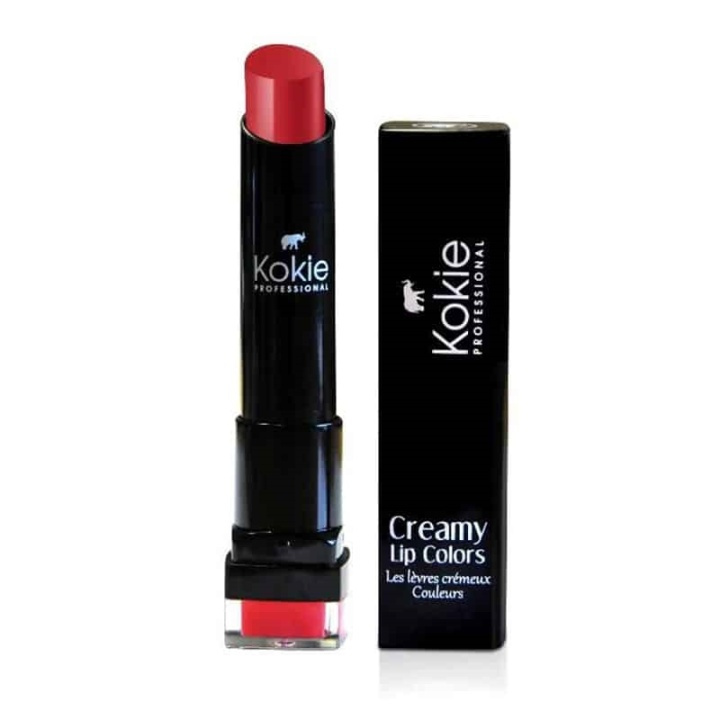 Kokie Cosmetics Kokie Creamy Lip Colour Lipstick - Red Hot i gruppen HELSE OG SKJØNNHET / Makeup / Lepper / Leppestift hos TP E-commerce Nordic AB (A11209)