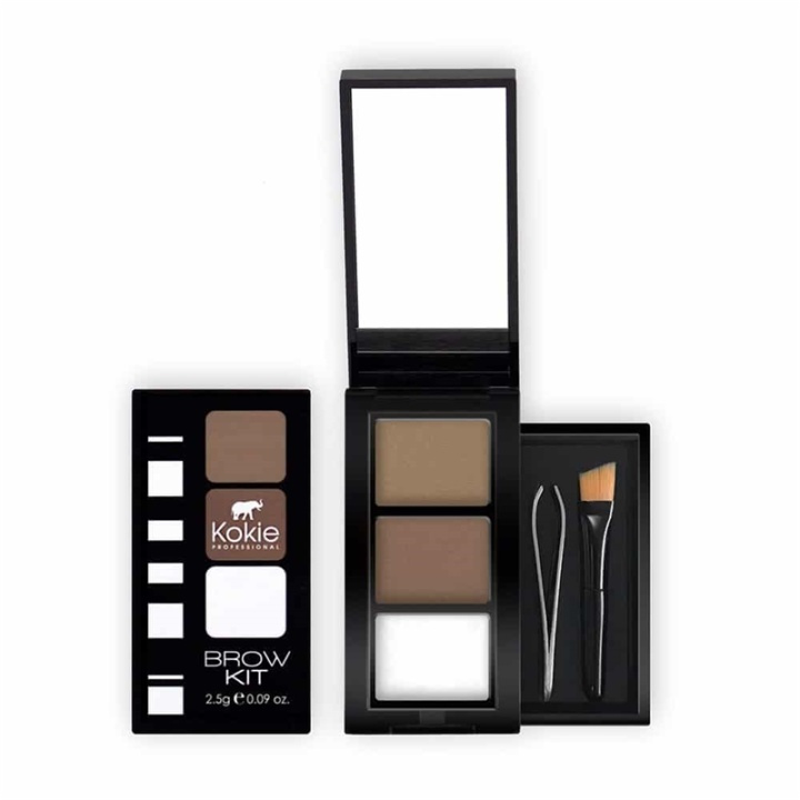 Kokie Eyebrow Kit - Blonde i gruppen HELSE OG SKJØNNHET / Makeup / Øyne og øyebryn / Øyenbrynssett hos TP E-commerce Nordic AB (A11254)