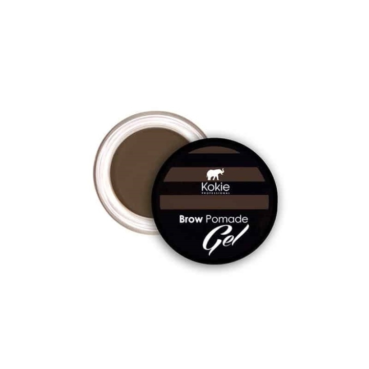 Kokie Cosmetics Kokie Eyebrow Pomade Gel - Medium Brunette i gruppen HELSE OG SKJØNNHET / Makeup / Øyne og øyebryn / Øyenbrynsgel hos TP E-commerce Nordic AB (A11259)