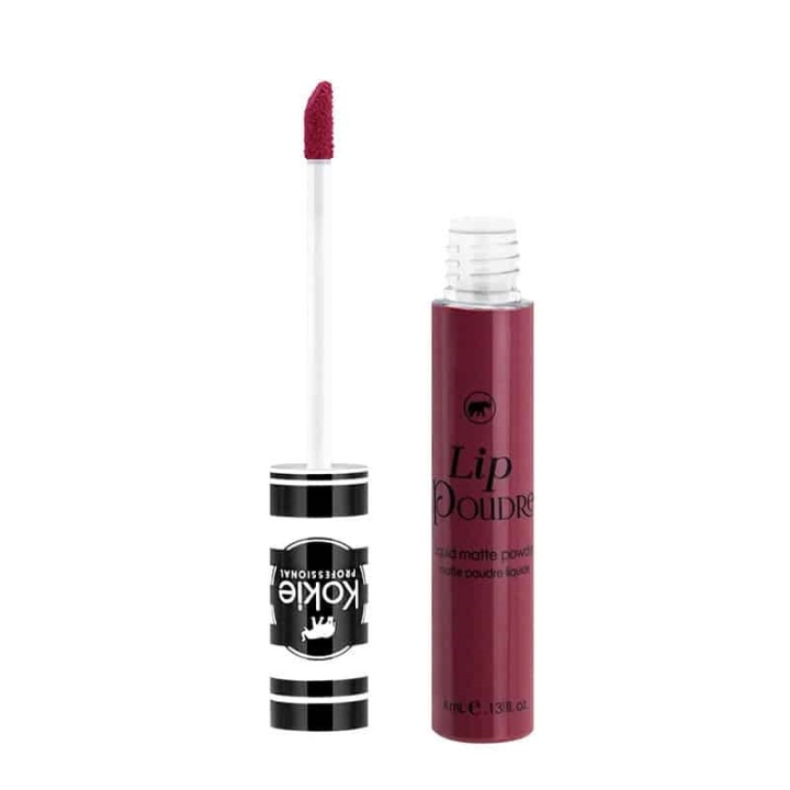 Kokie Cosmetics Kokie Lip Poudre Liquid Matte Powder - Claret i gruppen HELSE OG SKJØNNHET / Makeup / Lepper / Leppestift hos TP E-commerce Nordic AB (A11378)