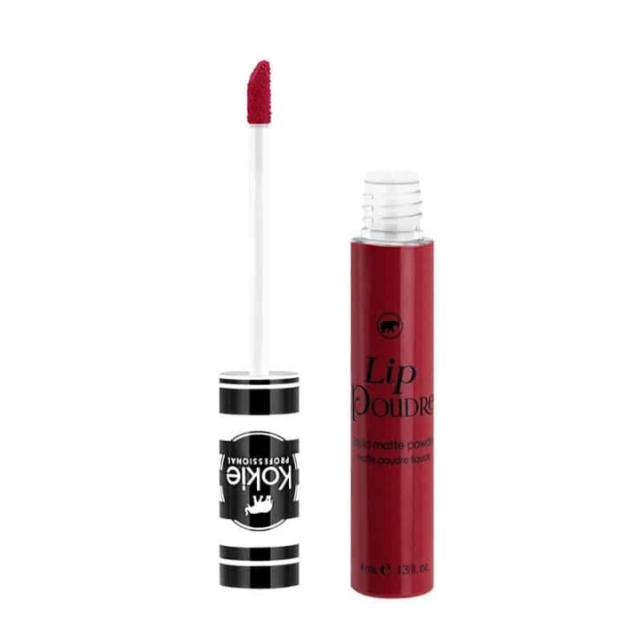 Kokie Cosmetics Kokie Lip Poudre Liquid Matte Powder - Granat i gruppen HELSE OG SKJØNNHET / Makeup / Lepper / Leppestift hos TP E-commerce Nordic AB (A11380)
