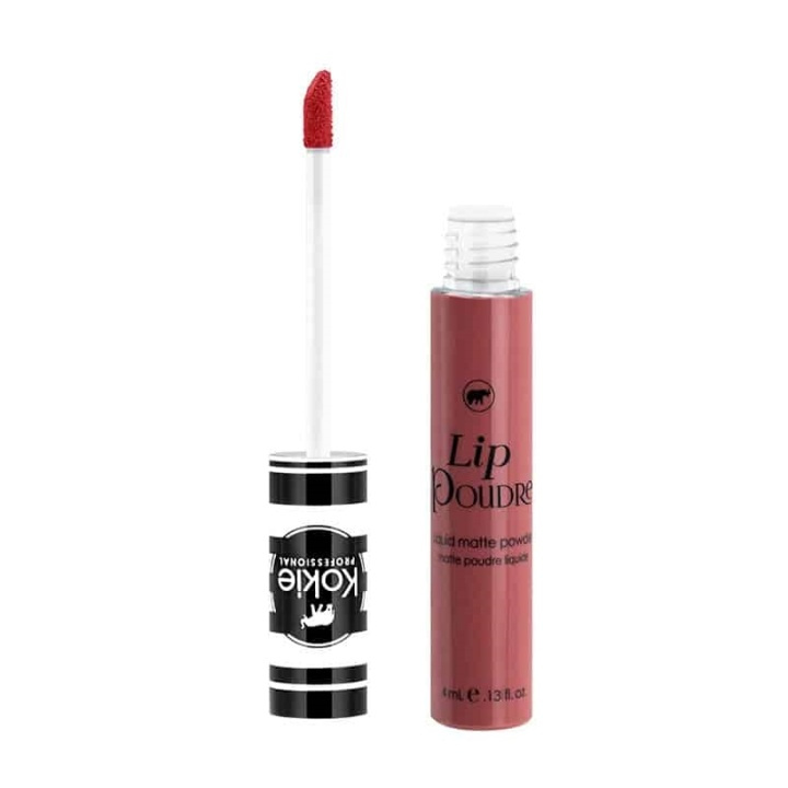 Kokie Cosmetics Kokie Lip Poudre Liquid Matte Powder - Infamous i gruppen HELSE OG SKJØNNHET / Makeup / Lepper / Leppestift hos TP E-commerce Nordic AB (A11382)
