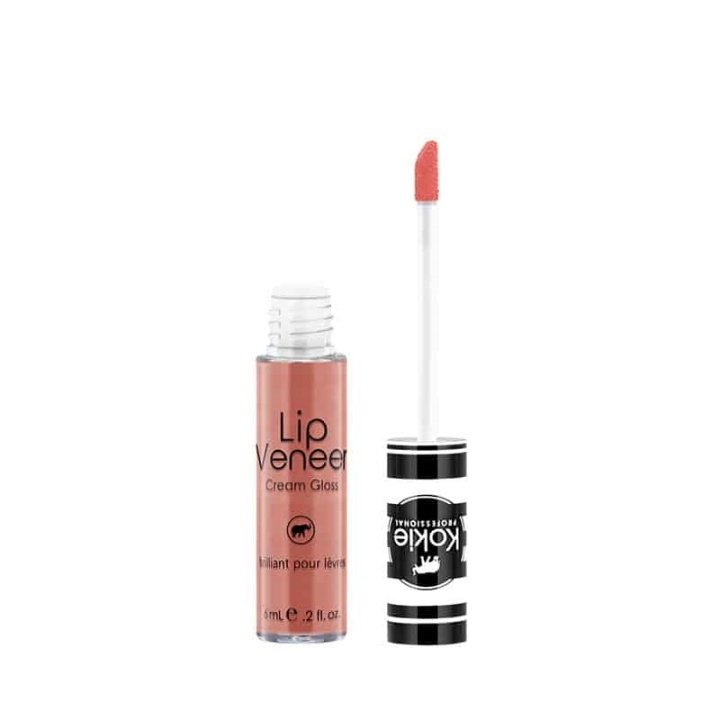 Kokie Lip Veneer Cream Lip Gloss - Bashful i gruppen HELSE OG SKJØNNHET / Makeup / Lepper / Lipgloss / Plumper hos TP E-commerce Nordic AB (A11389)