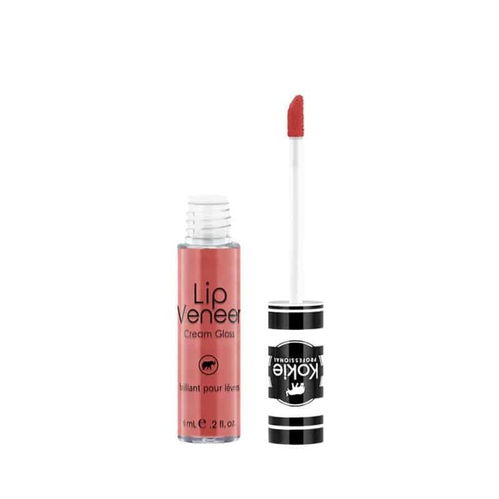 Kokie Lip Veneer Cream Lip Gloss - Pillow Talk i gruppen HELSE OG SKJØNNHET / Makeup / Lepper / Lipgloss / Plumper hos TP E-commerce Nordic AB (A11400)