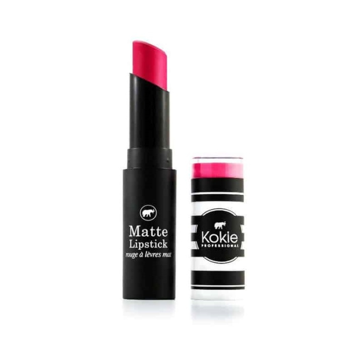Kokie Matte Lipstick - Shocking Pink i gruppen HELSE OG SKJØNNHET / Makeup / Lepper / Leppestift hos TP E-commerce Nordic AB (A11433)