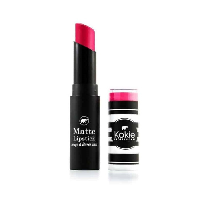 Kokie Cosmetics Kokie Matte Lipstick - Shocking Pink i gruppen HELSE OG SKJØNNHET / Makeup / Lepper / Leppestift hos TP E-commerce Nordic AB (A11433)
