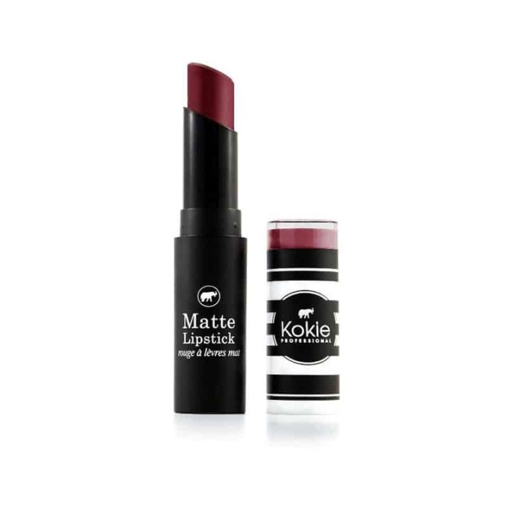 Kokie Cosmetics Kokie Matte Lipstick - Spiced Wine i gruppen HELSE OG SKJØNNHET / Makeup / Lepper / Leppestift hos TP E-commerce Nordic AB (A11435)