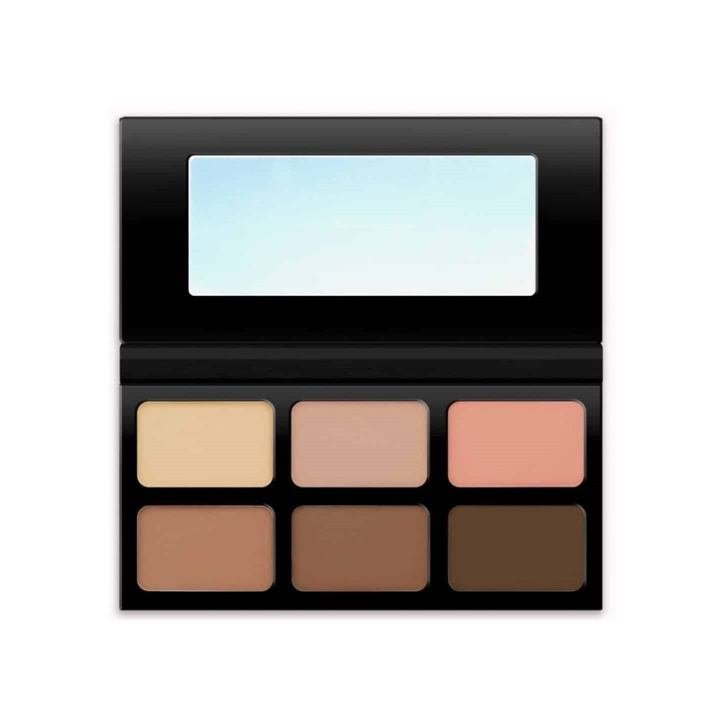 Kokie Powder Contour Palette Dark/Deep i gruppen HELSE OG SKJØNNHET / Makeup / Makeup ansikt / Contour/Highlight hos TP E-commerce Nordic AB (A11445)