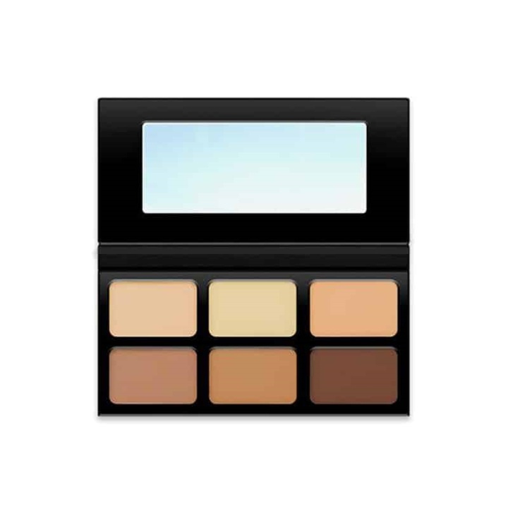 Kokie Cosmetics Kokie Powder Contour Palette Light/Medium i gruppen HELSE OG SKJØNNHET / Makeup / Makeup ansikt / Contour/Highlight hos TP E-commerce Nordic AB (A11446)