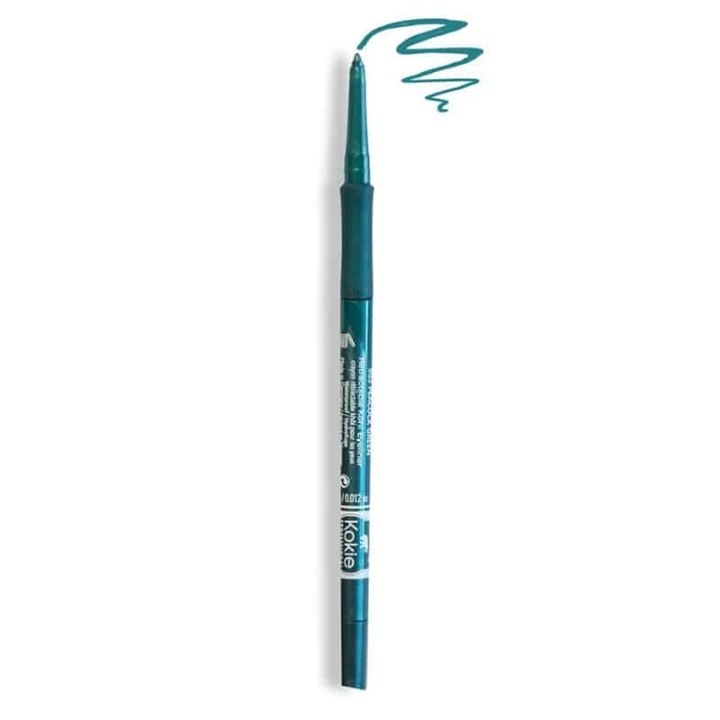 Kokie Cosmetics Kokie Retractable Kohl Eyeliner - Peacock Green i gruppen HELSE OG SKJØNNHET / Makeup / Øyne og øyebryn / Eyeliner/Kajal hos TP E-commerce Nordic AB (A11465)