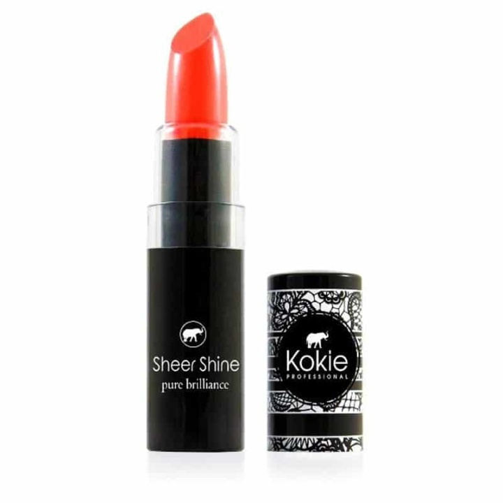 Kokie Cosmetics Kokie Sheer Shine Lipstick - Orange Crush i gruppen HELSE OG SKJØNNHET / Makeup / Lepper / Leppestift hos TP E-commerce Nordic AB (A11503)