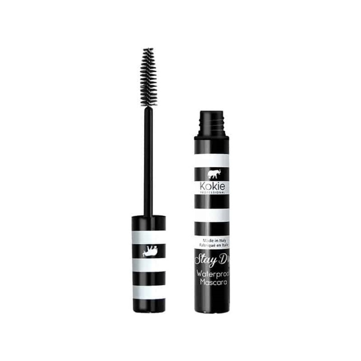 Kokie Stay Dry Waterproof Mascara Black i gruppen HELSE OG SKJØNNHET / Makeup / Øyne og øyebryn / Mascara hos TP E-commerce Nordic AB (A11542)