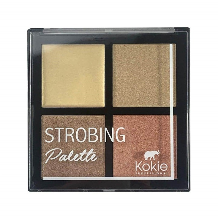 Kokie Cosmetics Kokie Strobing Palette Get the Glow i gruppen HELSE OG SKJØNNHET / Makeup / Makeup ansikt / Contour/Highlight hos TP E-commerce Nordic AB (A11546)