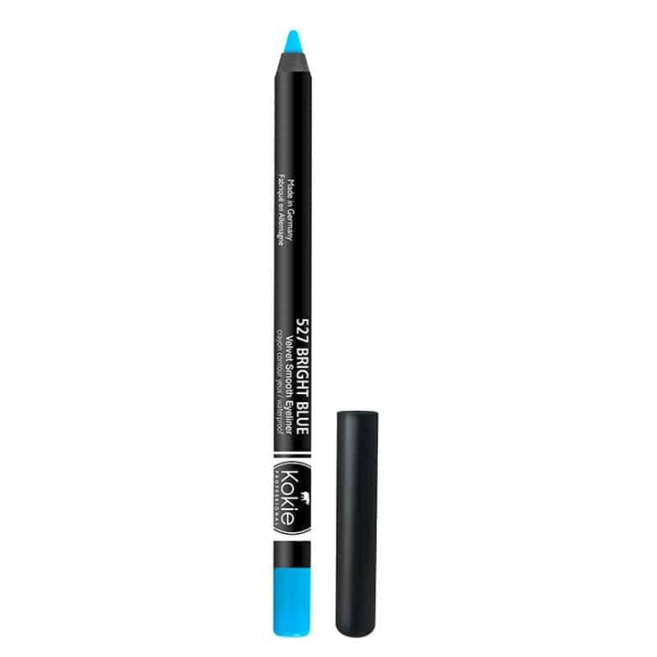 Kokie Velvet Smooth Eyeliner - Bright Blue i gruppen HELSE OG SKJØNNHET / Makeup / Øyne og øyebryn / Eyeliner/Kajal hos TP E-commerce Nordic AB (A11549)