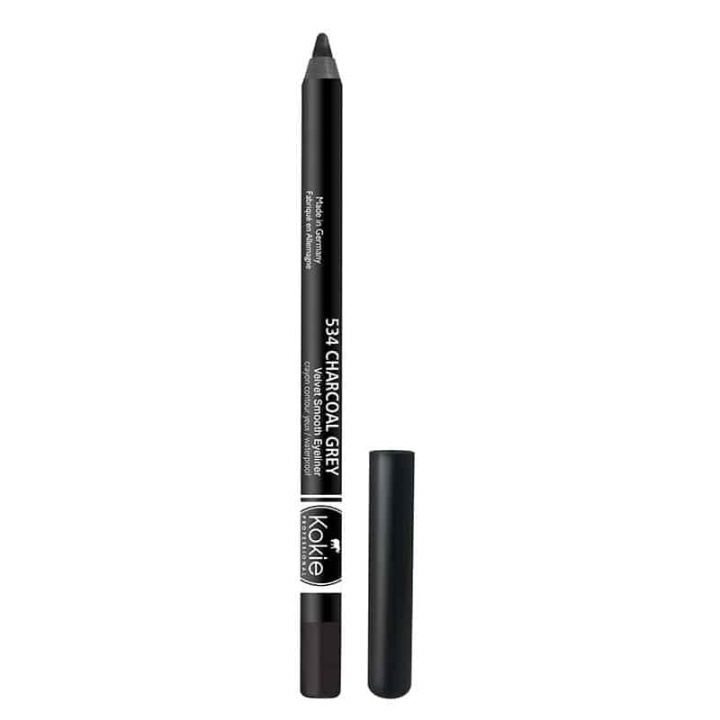 Kokie Velvet Smooth Eyeliner - Charcoal Grey i gruppen HELSE OG SKJØNNHET / Makeup / Øyne og øyebryn / Eyeliner/Kajal hos TP E-commerce Nordic AB (A11552)