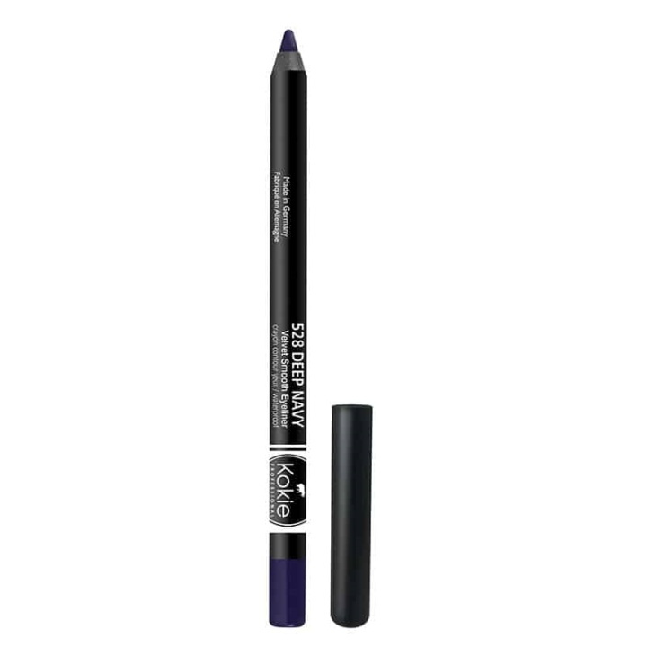 Kokie Velvet Smooth Eyeliner - Deep Navy i gruppen HELSE OG SKJØNNHET / Makeup / Øyne og øyebryn / Eyeliner/Kajal hos TP E-commerce Nordic AB (A11554)