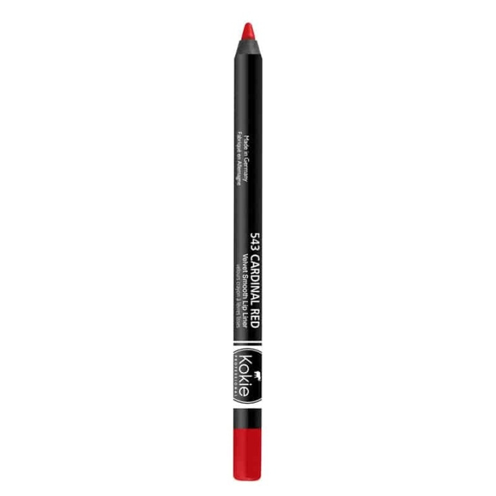 Kokie Velvet Smooth Lip Liner - Cardinal Red i gruppen HELSE OG SKJØNNHET / Makeup / Lepper / Leppepenn hos TP E-commerce Nordic AB (A11562)