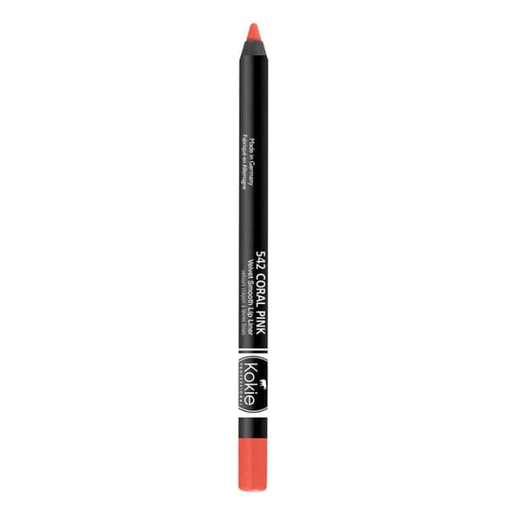 Kokie Velvet Smooth Lip Liner - Coral Pink i gruppen HELSE OG SKJØNNHET / Makeup / Lepper / Leppepenn hos TP E-commerce Nordic AB (A11563)