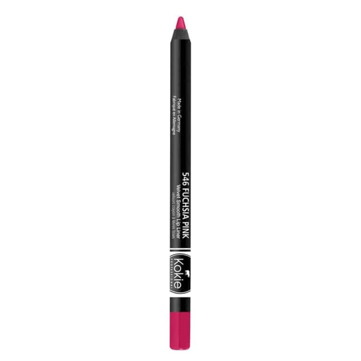 Kokie Velvet Smooth Lip Liner - Fuchsia Pink i gruppen HELSE OG SKJØNNHET / Makeup / Lepper / Leppepenn hos TP E-commerce Nordic AB (A11564)