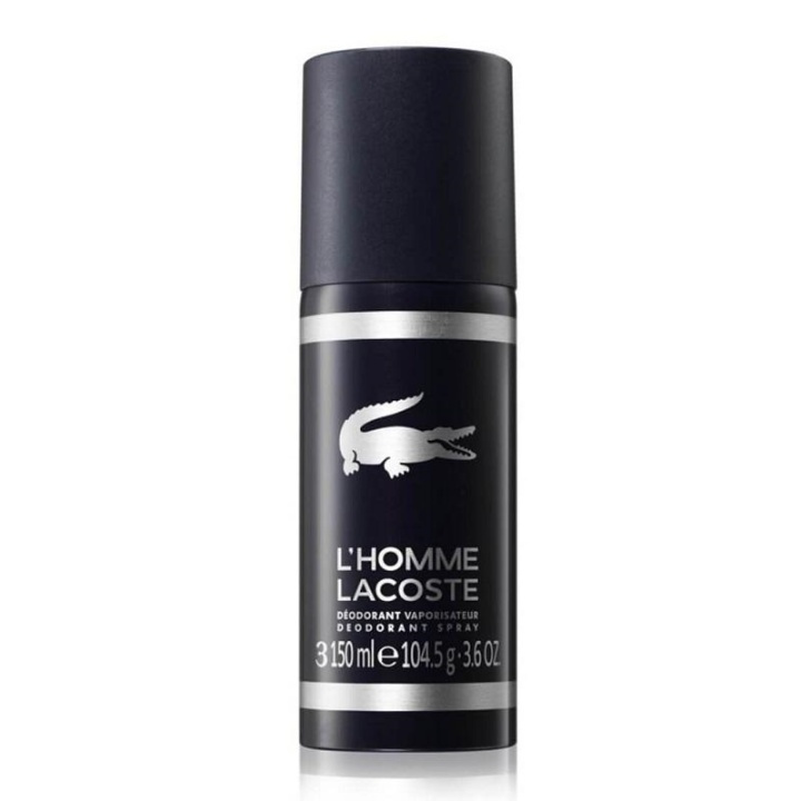 Lacoste Lhomme Deo Spray 150 ml i gruppen HELSE OG SKJØNNHET / Duft og parfyme / Deodorant / Deo for han hos TP E-commerce Nordic AB (A11579)