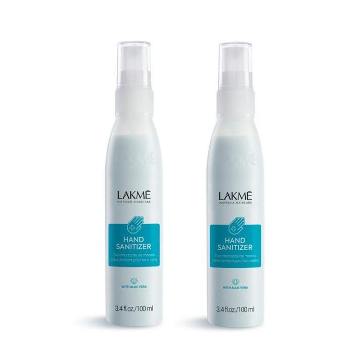 2-pack Lakmé Hand Sanitizer With Aloe Vera 100ml i gruppen HELSE OG SKJØNNHET / Helsepleie / Hånddesinfeksjon hos TP E-commerce Nordic AB (A11585)