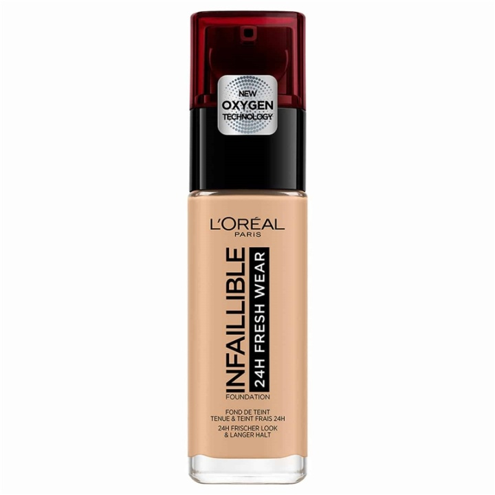 Loreal Infallible 24H Fresh Wear Foundation 200 Sable Dore/Golden Sand i gruppen HELSE OG SKJØNNHET / Makeup / Makeup ansikt / Foundation hos TP E-commerce Nordic AB (A11650)