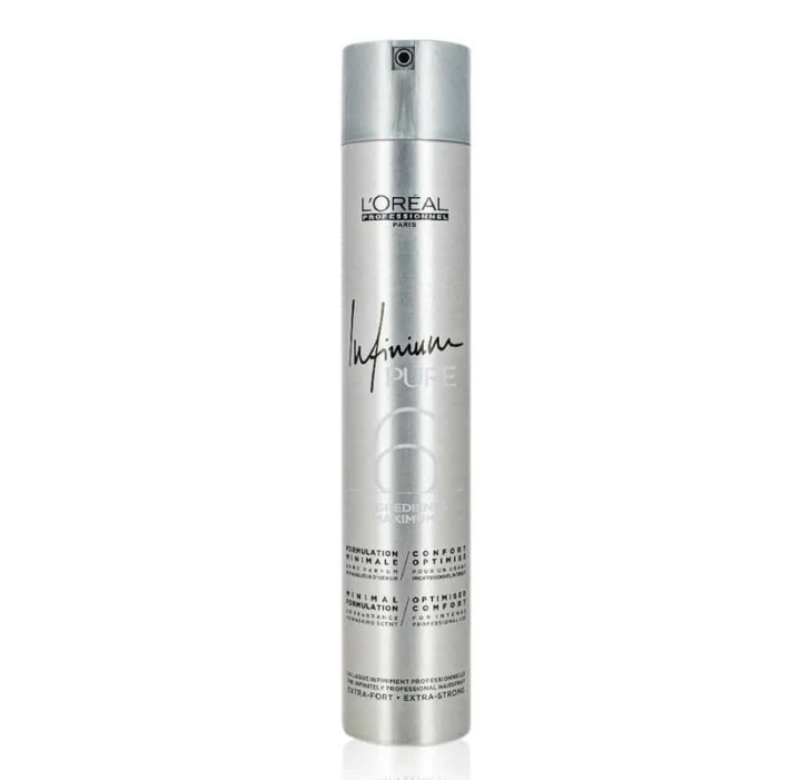 LOreal Infinium Pure Extra Strong Hairspray 500 ml i gruppen HELSE OG SKJØNNHET / Hår & styling / Hårstyling / Hårspray hos TP E-commerce Nordic AB (A11653)