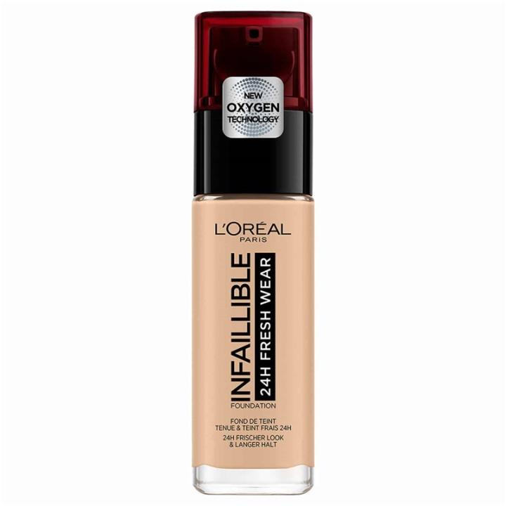 LOreal Paris Infallible 24H Fresh Wear 125 Natural Rose 30ml i gruppen HELSE OG SKJØNNHET / Makeup / Makeup ansikt / Foundation hos TP E-commerce Nordic AB (A11663)