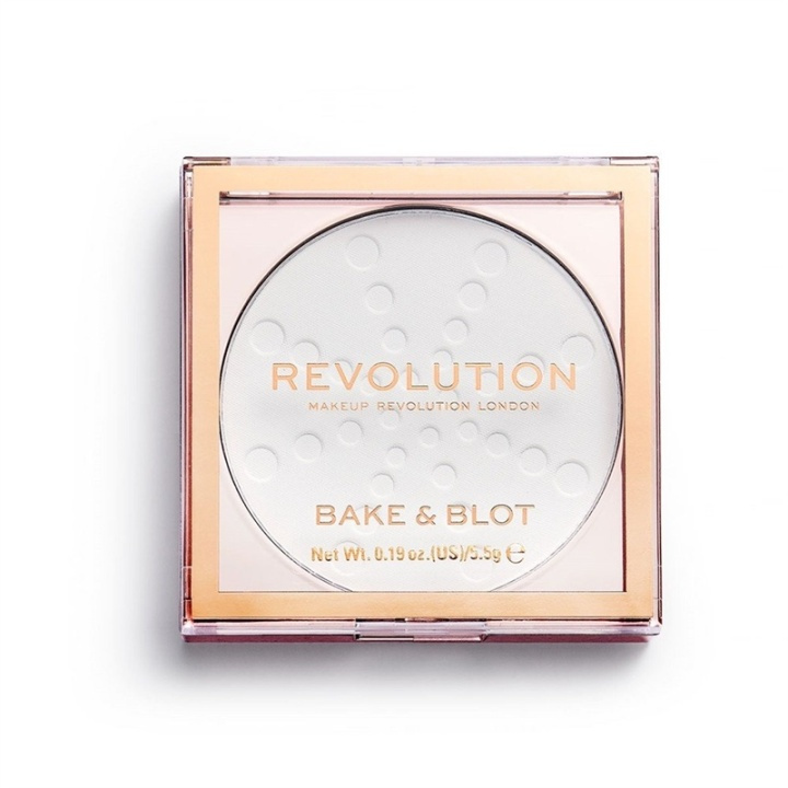 Makeup Revolution Bake & Blot - White i gruppen HELSE OG SKJØNNHET / Makeup / Makeup ansikt / Pudder hos TP E-commerce Nordic AB (A11734)