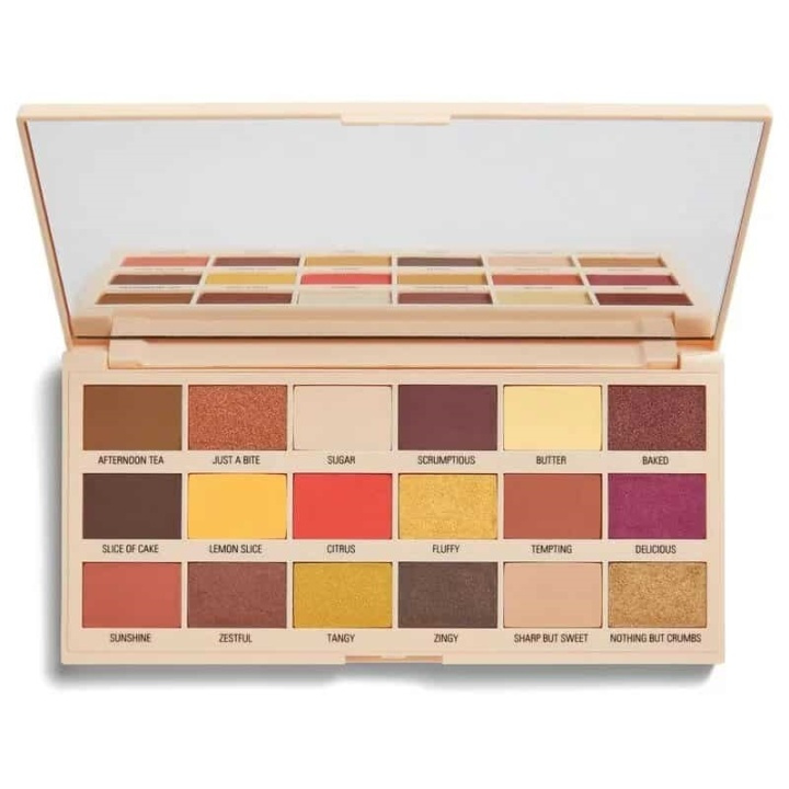 Makeup Revolution Sjokoladepalett - Lemon Drizzle i gruppen HELSE OG SKJØNNHET / Makeup / Øyne og øyebryn / Øyeskygger hos TP E-commerce Nordic AB (A11760)