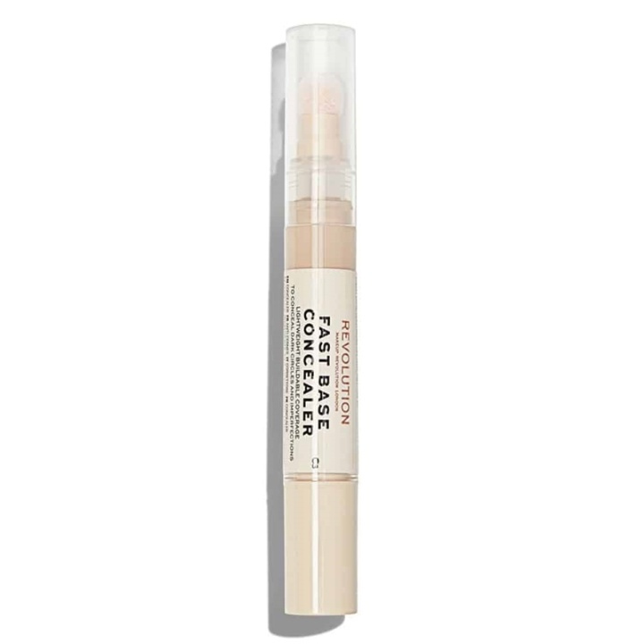 Makeup Revolution Concealer C3 med fast base i gruppen HELSE OG SKJØNNHET / Makeup / Makeup ansikt / Concealer hos TP E-commerce Nordic AB (A11824)