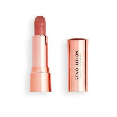 Makeup Revolution Satin Kiss Lipstick - Icon i gruppen HELSE OG SKJØNNHET / Makeup / Lepper / Leppestift hos TP E-commerce Nordic AB (A12018)