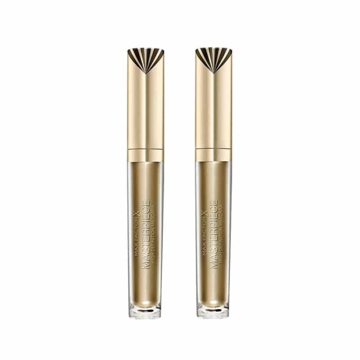 Max Factor Max Factor 2-pakning Masterpiece Mascara Rich Black 4,5 ml i gruppen HELSE OG SKJØNNHET / Makeup / Øyne og øyebryn / Mascara hos TP E-commerce Nordic AB (A12075)