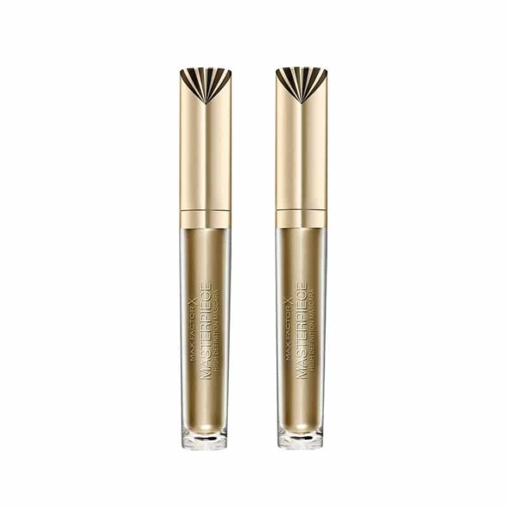 2-pack Max Factor Masterpiece Mascara Rich Black 4,5ml i gruppen HELSE OG SKJØNNHET / Makeup / Øyne og øyebryn / Mascara hos TP E-commerce Nordic AB (A12075)