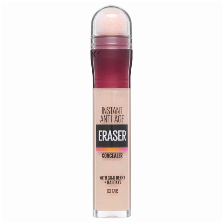 Maybelline Instant Anti Age Eraser Concealer - 03 Fair i gruppen HELSE OG SKJØNNHET / Makeup / Makeup ansikt / Concealer hos TP E-commerce Nordic AB (A12141)