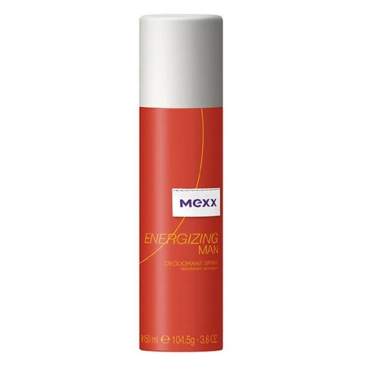 Mexx Energizing Man Deo Spray 150 ml i gruppen HELSE OG SKJØNNHET / Duft og parfyme / Deodorant / Deo for han hos TP E-commerce Nordic AB (A12158)
