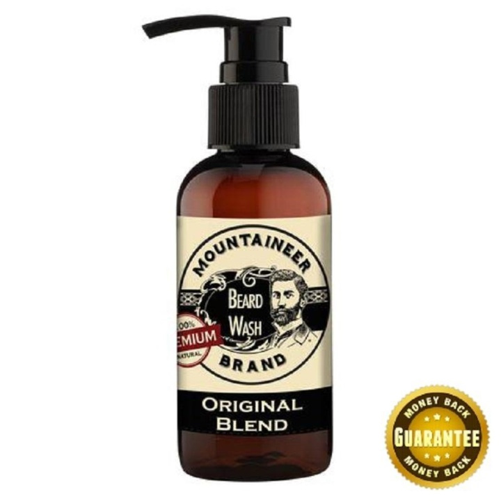 Mountaineer Brand Premium Original Blend Beard Wash 120 ml i gruppen HELSE OG SKJØNNHET / Hår & styling / Skjeggpleie / Skjeggolje hos TP E-commerce Nordic AB (A12307)