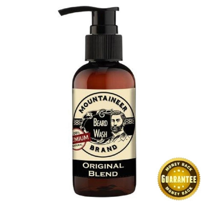 Mountaineer Brand Premium Original Blend Beard Wash 120ml i gruppen HELSE OG SKJØNNHET / Hår & styling / Skjeggpleie / Skjeggolje hos TP E-commerce Nordic AB (A12307)