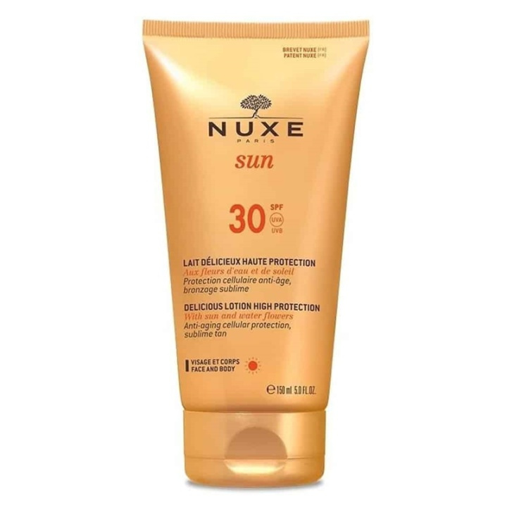 Nuxe Sun Delicious Cream High Protection SPF30 50ml i gruppen HELSE OG SKJØNNHET / Hudpleie / Soling / Solkrem hos TP E-commerce Nordic AB (A12337)