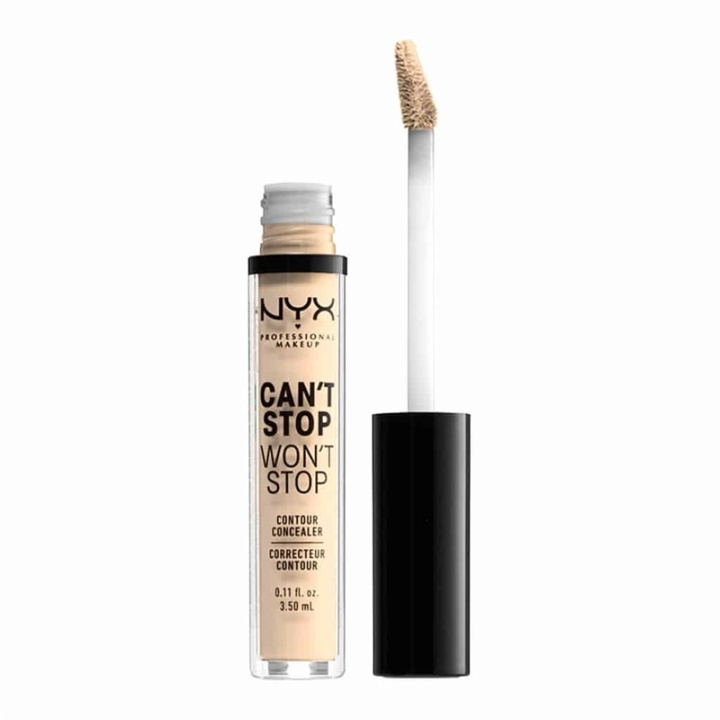 NYX PROF. MAKEUP Can\'t Stop Won\'t Stop Contour Concealer - Pale i gruppen HELSE OG SKJØNNHET / Makeup / Makeup ansikt / Concealer hos TP E-commerce Nordic AB (A12410)