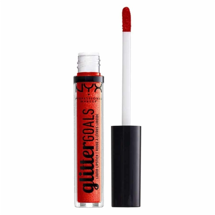 NYX PROF. MAKEUP Glitter Goals Liquid Lipstick - Shimmy i gruppen HELSE OG SKJØNNHET / Makeup / Lepper / Leppestift hos TP E-commerce Nordic AB (A12500)