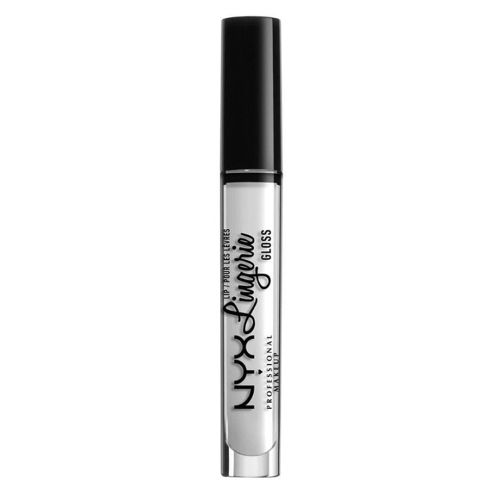 NYX PROF. MAKEUP Lip Lingerie Gloss - Clear i gruppen HELSE OG SKJØNNHET / Makeup / Lepper / Lipgloss / Plumper hos TP E-commerce Nordic AB (A12511)