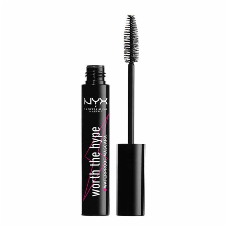 NYX PROF. MAKEUP Worth The Hype Waterproof Mascara i gruppen HELSE OG SKJØNNHET / Makeup / Øyne og øyebryn / Mascara hos TP E-commerce Nordic AB (A12601)