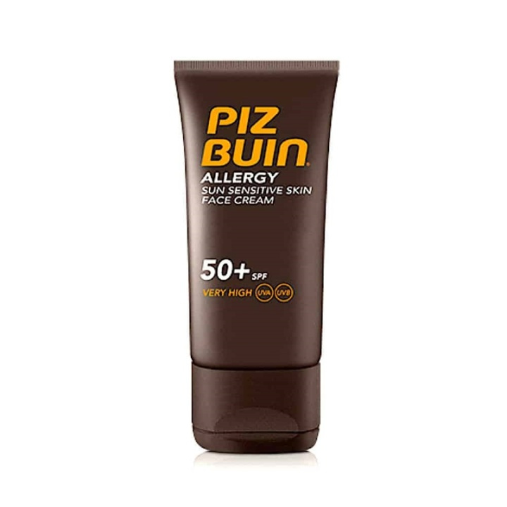 Piz Buin Allergy Sun Sensitive Skin Face Cream SPF50 50 ml i gruppen HELSE OG SKJØNNHET / Hudpleie / Soling / Solkrem hos TP E-commerce Nordic AB (A12738)