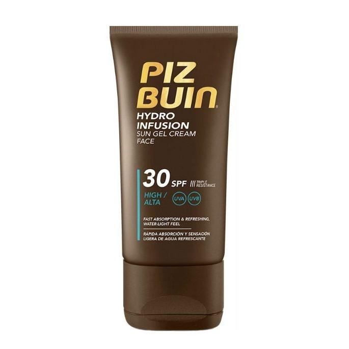 Piz Buin Hydro Infusion Sun Gel Cream Face SPF30 50ml i gruppen HELSE OG SKJØNNHET / Hudpleie / Soling / Solkrem hos TP E-commerce Nordic AB (A12742)