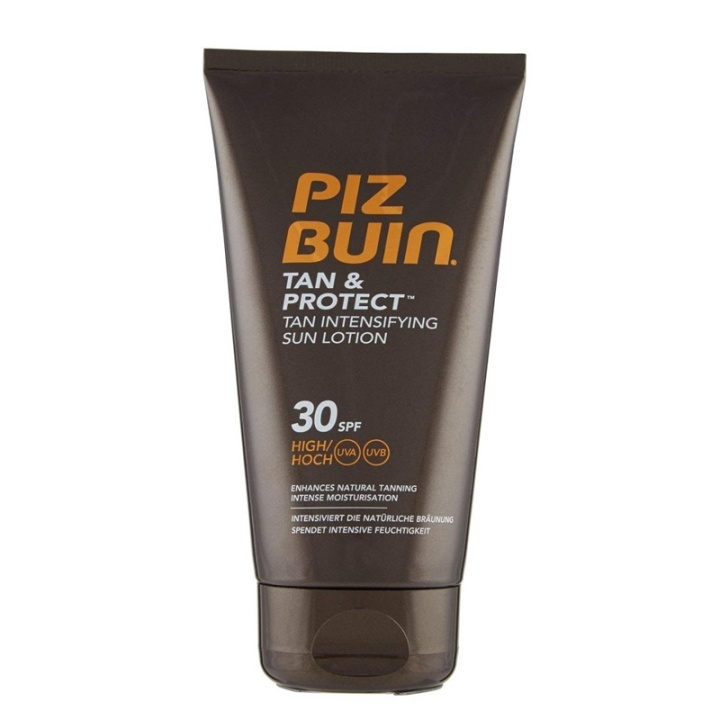 Piz Buin Tan & Protect Tan Intensifying Sun Lotion, solkrem SPF30 150 ml i gruppen HELSE OG SKJØNNHET / Hudpleie / Soling / Solkrem hos TP E-commerce Nordic AB (A12745)