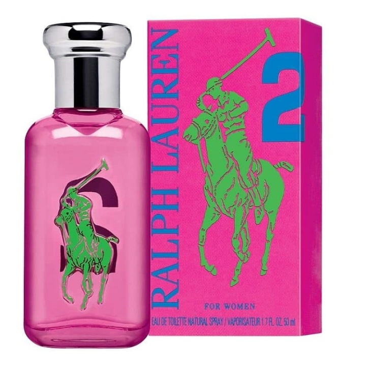 Ralph Lauren Big Pony Pink for Women EdT 50 ml i gruppen HELSE OG SKJØNNHET / Duft og parfyme / Parfyme / Parfyme for henne hos TP E-commerce Nordic AB (A12814)