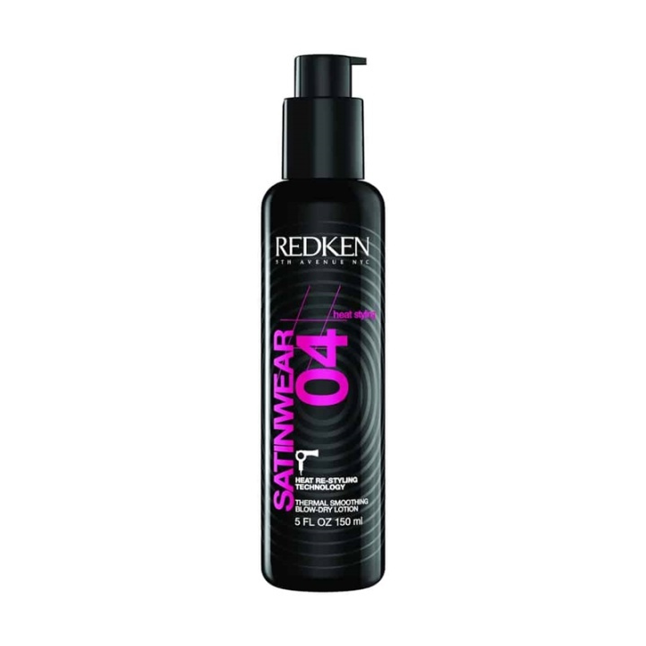 Redken Satinwear 04 Thermal Smoothing Blow-Dry Lotion 150 ml i gruppen HELSE OG SKJØNNHET / Hår & styling / Hårpleie / Varmebeskyttelse hos TP E-commerce Nordic AB (A12834)