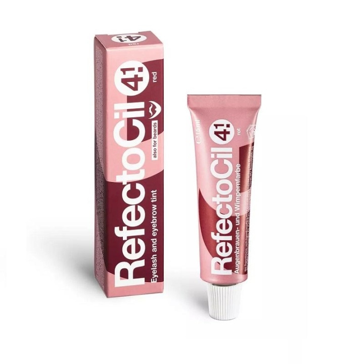 RefectoCil Øyevippe- og øyenbrynfarge Red No. 4.1 - 15 ml i gruppen HELSE OG SKJØNNHET / Makeup / Øyne og øyebryn / Mascara hos TP E-commerce Nordic AB (A12841)