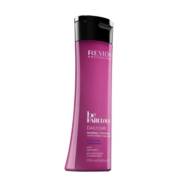 Revlon Be Fabulous - Conditioner for Normal/Thick Hair 250ml i gruppen HELSE OG SKJØNNHET / Hår & styling / Hårpleie / Balsam hos TP E-commerce Nordic AB (A12863)